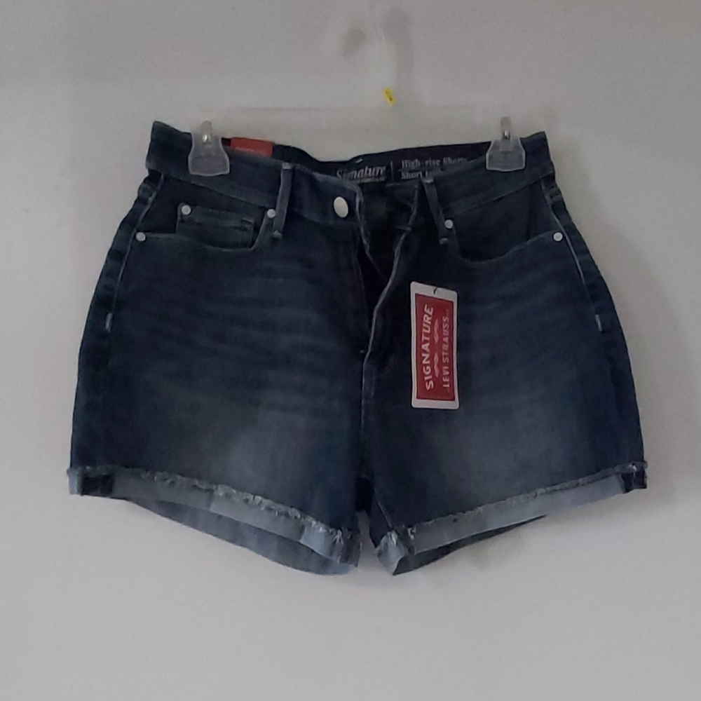 Levi's new high rise shorts